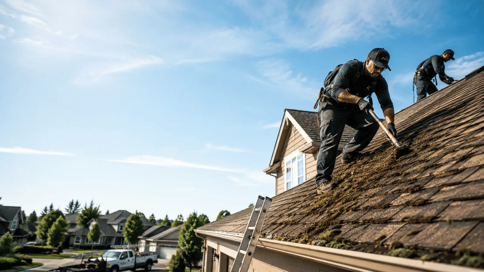 Roof Moss Removal in Bruno, WV near me